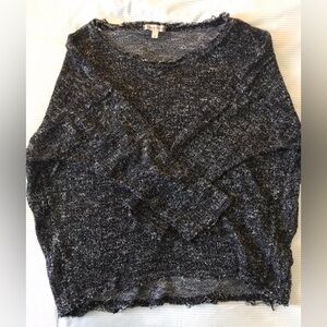 Stevie Hender knit fringe sweater, size S